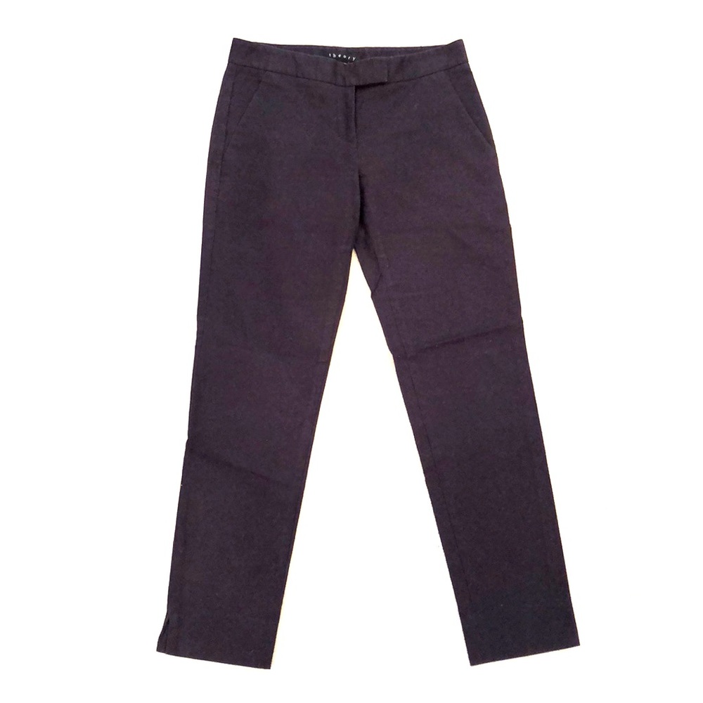 Theory Ibbey cotton ankle trouser